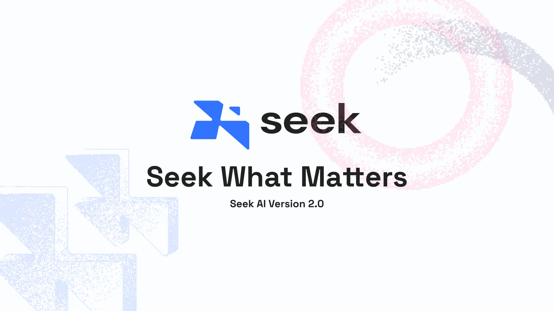 Redesigning Seek AI — Seek AI, Web, 2023